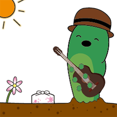 [LINEスタンプ] Mr.adorkable Caterpillar