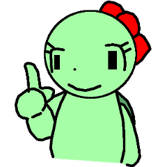 [LINEスタンプ] カメ太郎