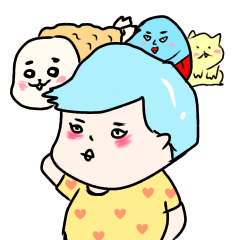 [LINEスタンプ] となりの安達くんと愉快な仲間たち