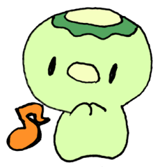 [LINEスタンプ] かっぴくんの会話スタンプ