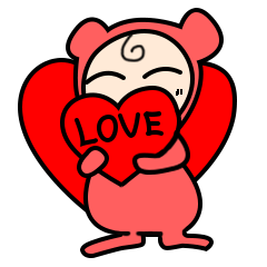 [LINEスタンプ] 赤ちゃんクマ "テオ"
