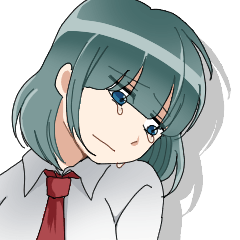 [LINEスタンプ] SADを患った女の子の画像（メイン）