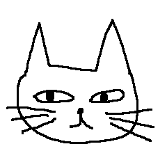 [LINEスタンプ] 不愛想な猫