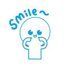 [LINEスタンプ] SIMPLE BULE BOY