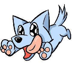 [LINEスタンプ] Naughty wolf cub