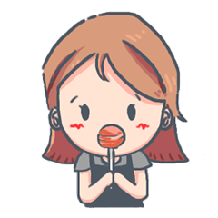 [LINEスタンプ] Drama Gal