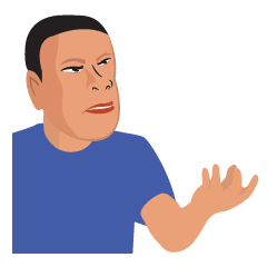 [LINEスタンプ] Contrast