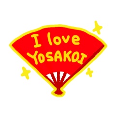 [LINEスタンプ] よさこい-弾人‐