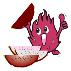 [LINEスタンプ] Dragon Fruit-Dragon Boy