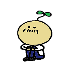 [LINEスタンプ] まめもやしおじさん