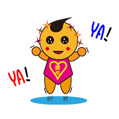 [LINEスタンプ] A Naughty Chinese Baby