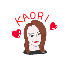[LINEスタンプ] Kaoriちゃん
