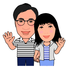 [LINEスタンプ] Hirofumi ＆ Miki