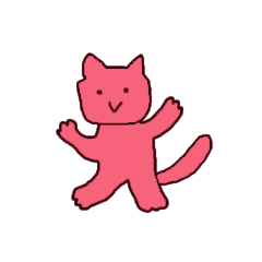 [LINEスタンプ] very cute red cat