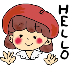 [LINEスタンプ] ベレ子のまいにち