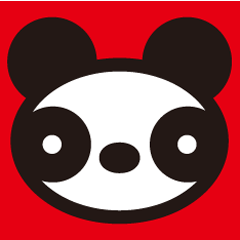 [LINEスタンプ] 白黒パンダ 01