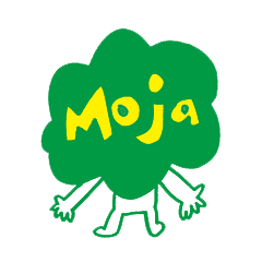 [LINEスタンプ] MOJA MOJA GIRL