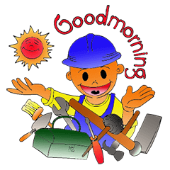 [LINEスタンプ] little labour