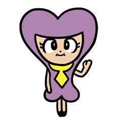 [LINEスタンプ] Little Princess Iron Fan