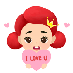 [LINEスタンプ] Princess Riel and friends Sticker