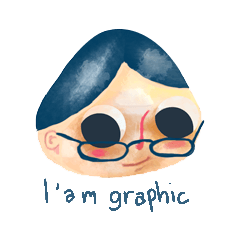 [LINEスタンプ] I am graphic