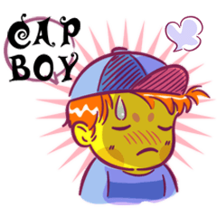 [LINEスタンプ] CAPBOY