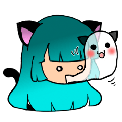 [LINEスタンプ] ね こ み み【文字無し】