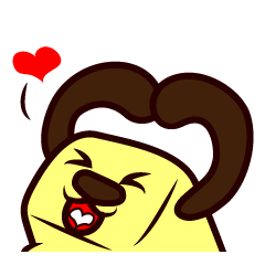 [LINEスタンプ] Fang Fang Dog