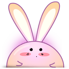 [LINEスタンプ] Haeru Rabbit