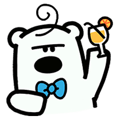 [LINEスタンプ] Mee Muen facetious bear