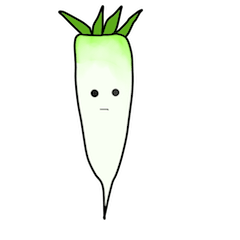 [LINEスタンプ] Radish <3