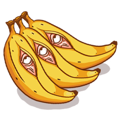 [LINEスタンプ] Lady Banana