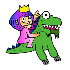 [LINEスタンプ] Becky ＆ her Friend