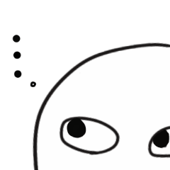[LINEスタンプ] 目でもの申す