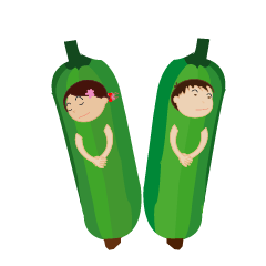 [LINEスタンプ] Loofah Children
